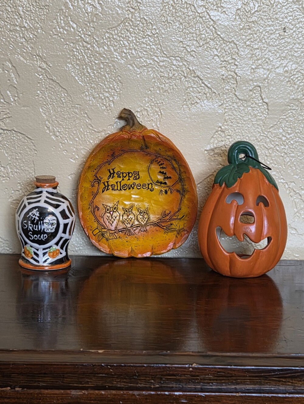 Halloween Home Decor Set Of 3 Items